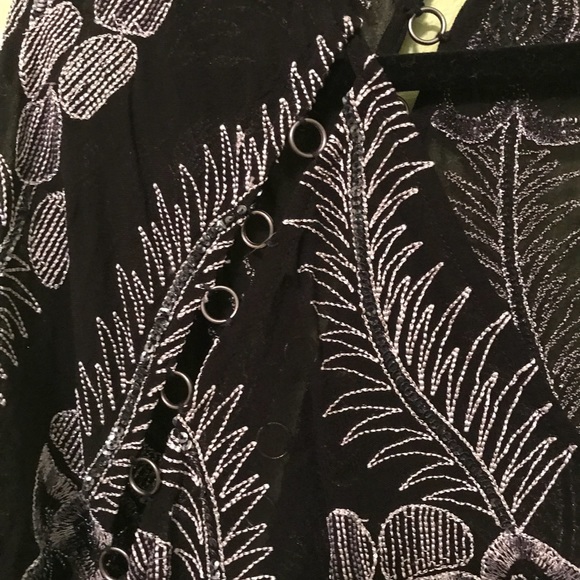 Free People silver vines top - Picture 3 of 6